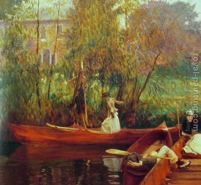 John Singer Sargent : A Boating Party